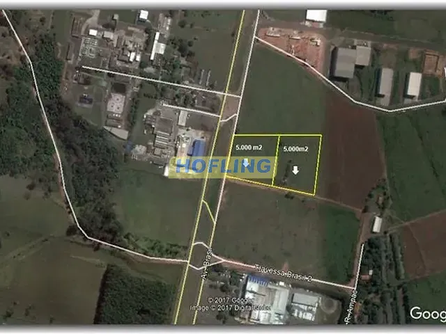 Terreno com 5000m², à venda, no bairro Distrito Industrial em Rio Claro