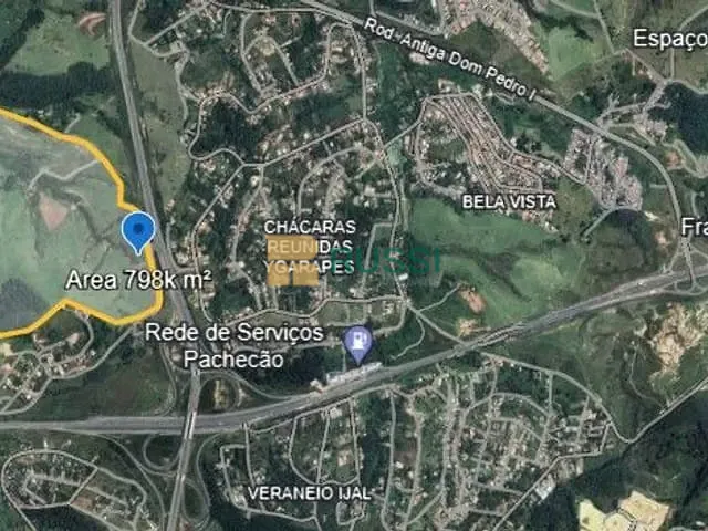 Terreno com 798000m², à venda, no bairro Parque dos Príncipes em Jacareí