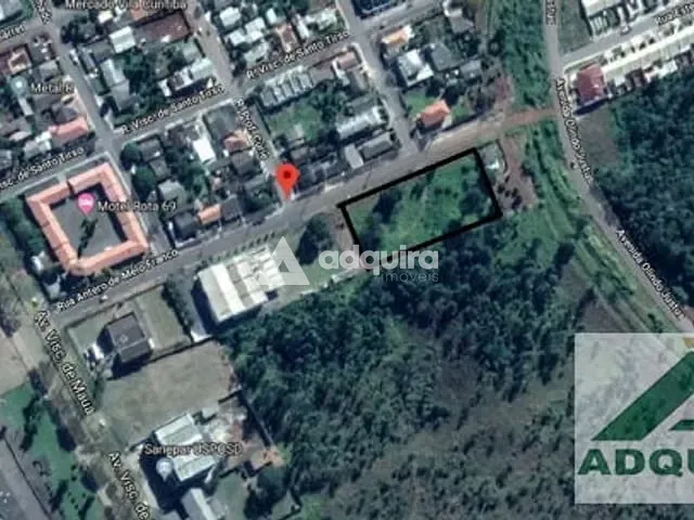 Terreno com 4000m², para alugar, no bairro Oficinas em Ponta Grossa