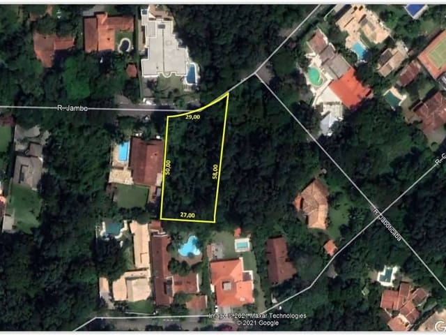 Terreno com 1403m², à venda, no bairro Algarve em Cotia