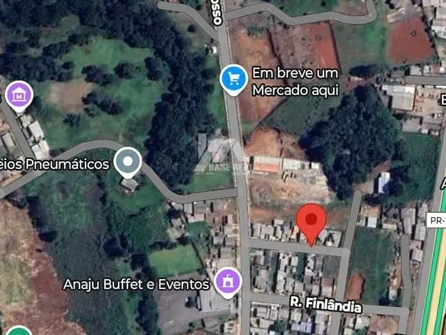 Terreno com 225m², à venda, no bairro Industrial em Guarapuava