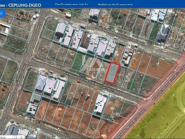Terreno com 252m², à venda, no bairro Batel em Guarapuava