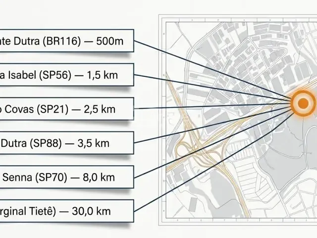 Terreno com 20235m², à venda, no bairro Arujá em Arujá