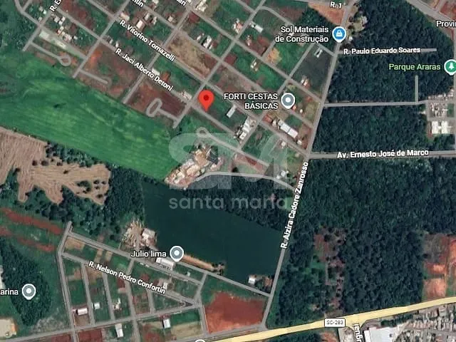Terreno com 390m², à venda, no bairro Araras em Chapecó