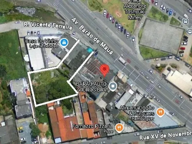 Terreno com 1144m², à venda, no bairro Jardim Maringá em Mauá