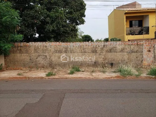 Terreno com 360m², à venda, no bairro São Francisco em Campo Grande