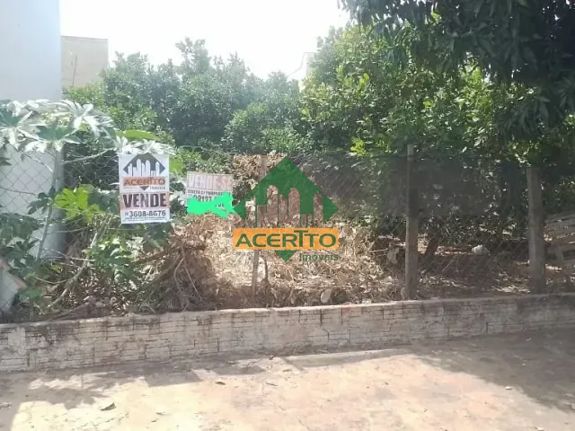 Terreno com 250m², à venda, no bairro Concórdia III em Araçatuba
