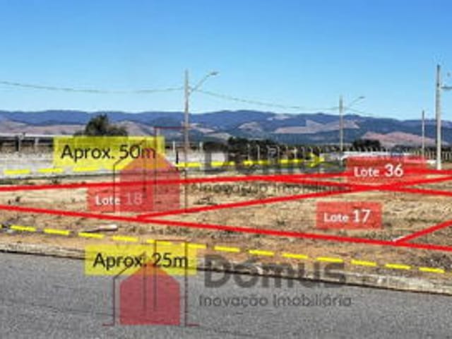 Terreno com 200m², à venda, no bairro Parque das Palmeiras em Pindamonhangaba