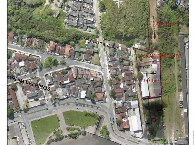 Terreno com 6244m², à venda, no bairro Bertioga em Bertioga