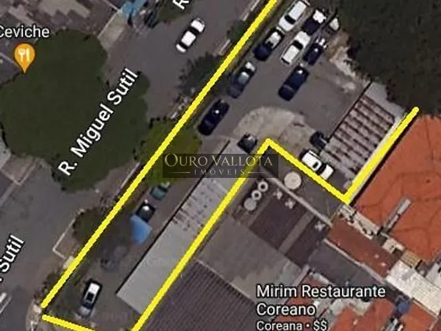 Terreno com 800m², para alugar, no bairro Vila Cordeiro em São Paulo