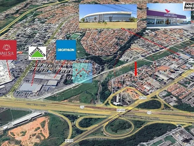 Terreno com 300m², à venda, no bairro Jardim Anhembi em São José dos Campos