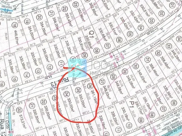 Terreno com 330m², à venda, no bairro Loteamento Terras Alpha São José dos Campos em São José dos Campos