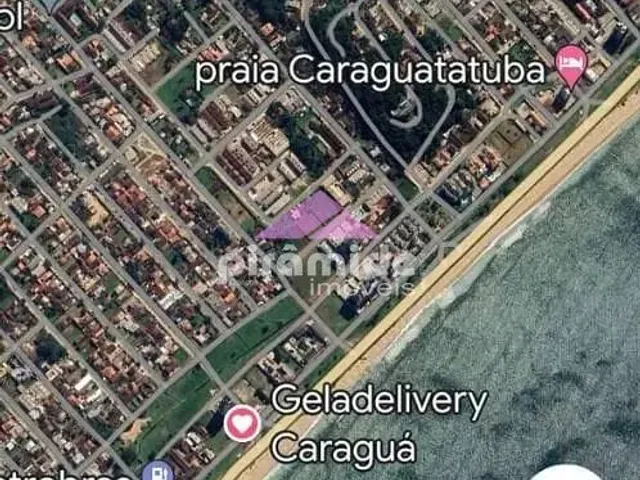 Terreno com 450m², à venda, no bairro Balneário Gardem Mar em Caraguatatuba