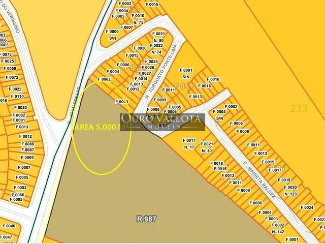 Terreno com 5000m², à venda, no bairro Jardim Helian em São Paulo