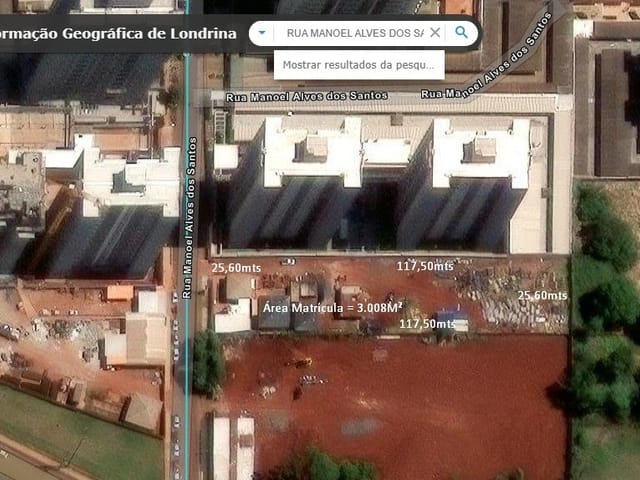 Terreno à venda, no bairro Aurora em Londrina