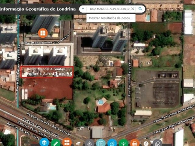 Terreno à venda, no bairro Aurora em Londrina