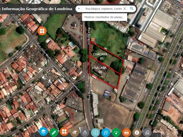 Terreno à venda, no bairro Igapó em Londrina
