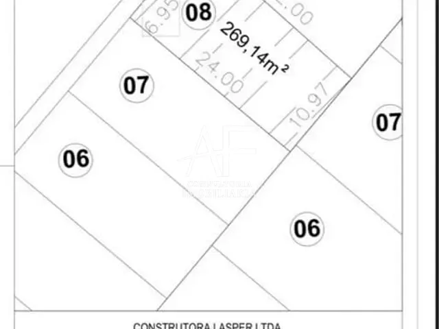 Terreno com 269m², à venda, no bairro Guedes em Tremembé