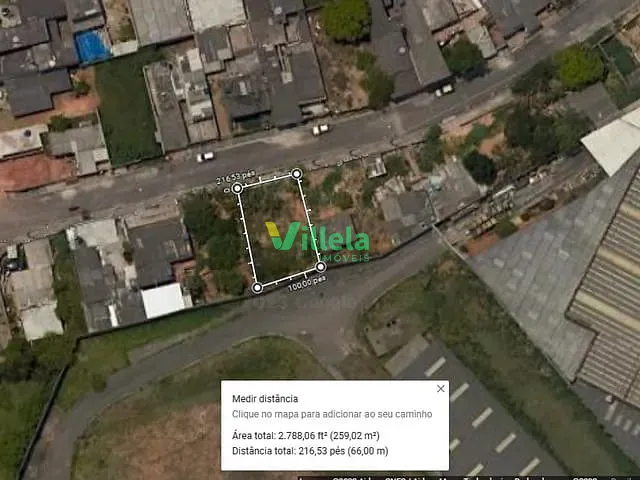 Terreno com 259m², à venda, no bairro Parque São Pedro em Itaquaquecetuba