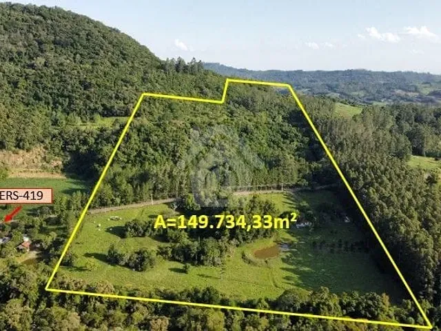 Terreno com 149000m², à venda, no bairro Boa Vista em Teutônia