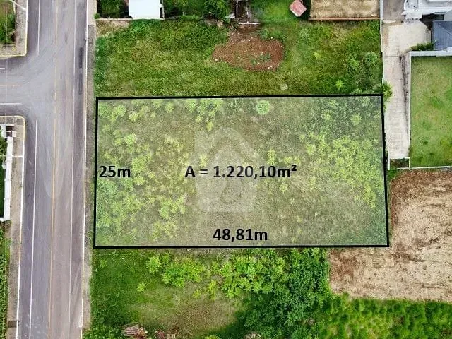 Terreno com 1220m², à venda, no bairro Germânia em Westfalia