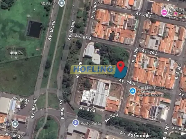 Terreno com 336m², à venda, no bairro Jardim Parque Residencial em Rio Claro