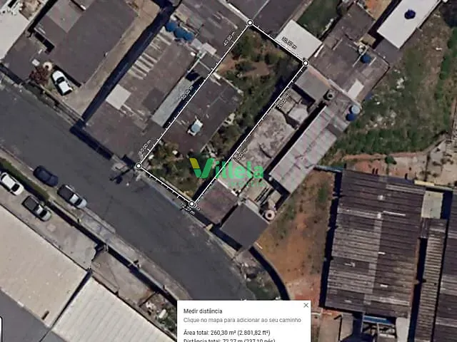 Terreno com 260m², à venda, no bairro Jardim Caiubi em Itaquaquecetuba