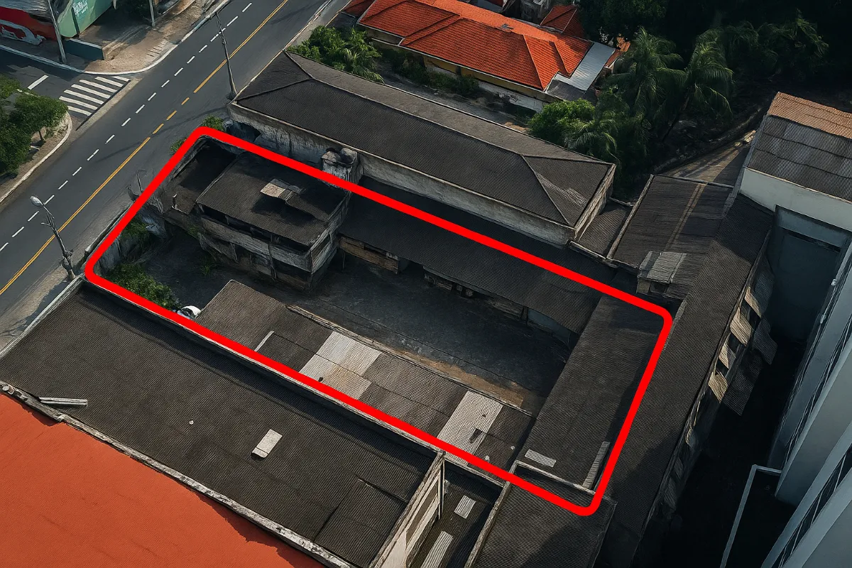 Terreno comercial para venda em Limão, 893m²