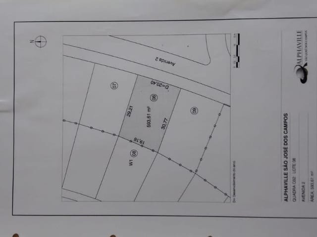 Foto do Terreno - Terreno à venda 594M², Condomínio Residencial Alphaville, São José dos Campos - SP | Alphaville 1 | RUSSI IMÓVEIS
