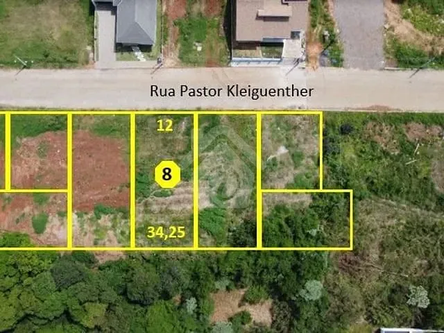 Terreno com 411m², à venda, no bairro Centro Administrativo em Teutônia