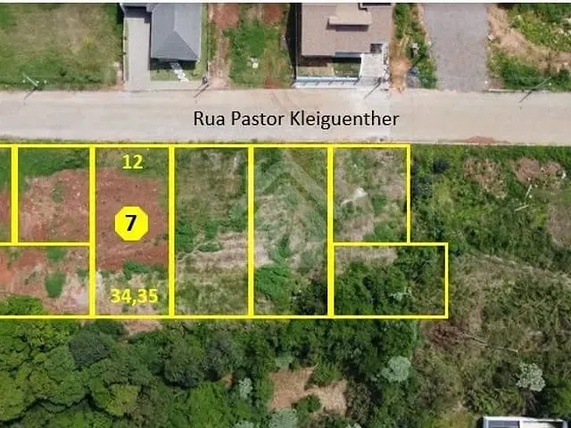Terreno com 412m², à venda, no bairro Centro Administrativo em Teutônia