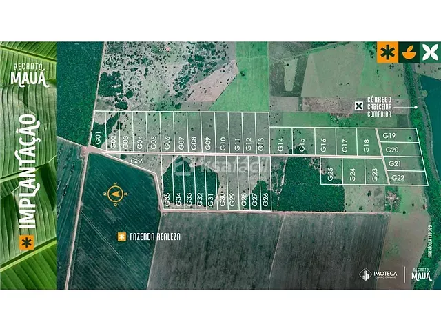 Terreno com 20000m², à venda, no bairro Chácara das Mansões em Campo Grande