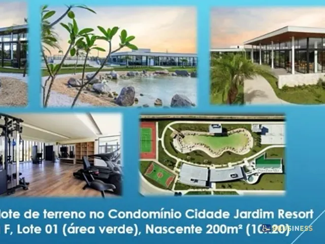 Terreno com 200m², à venda, no bairro Cidade Jardim Resort em Campos dos Goytacazes