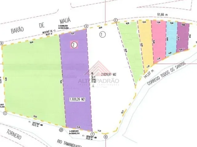 Terreno com 4500m², à venda, no bairro Jardim Maringá em Mauá