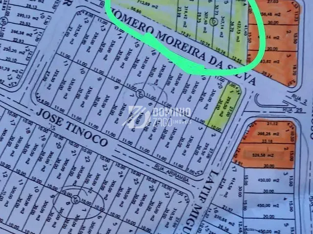 Terreno com 423m², à venda, no bairro Jardim Maracanã em Uberaba