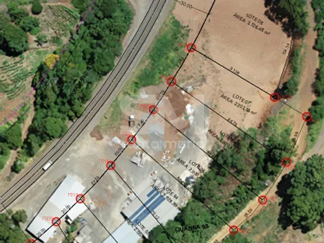 Terreno com 2037m², à venda, no bairro TREVO em Cordilheira Alta