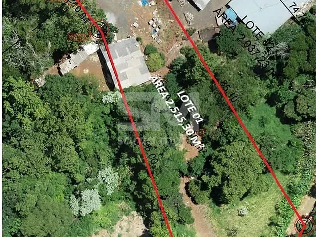 Terreno com 2515m², à venda, no bairro TREVO em Cordilheira Alta