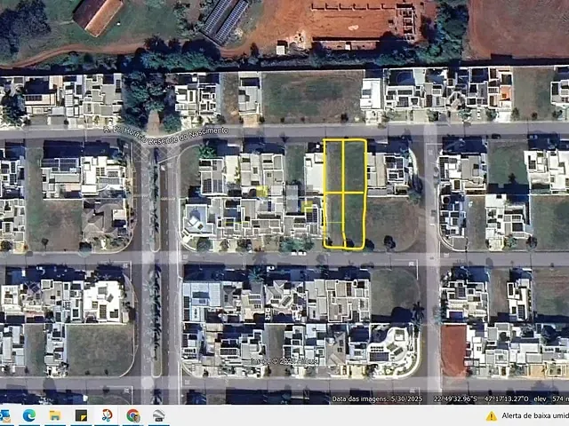 Terreno com 263m², à venda, no bairro Residencial Portal do Lago em Sumaré