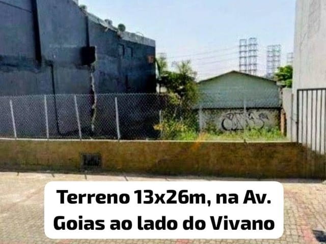 Terreno com 338m², à venda, no bairro Santo Antônio em São Caetano do Sul