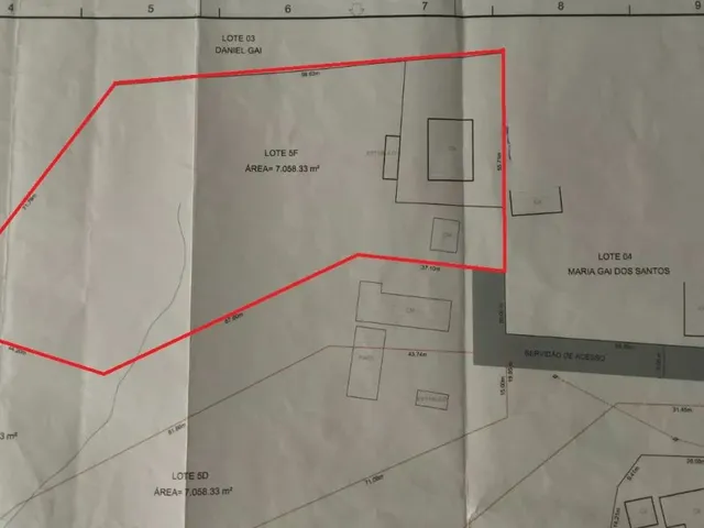 Terreno com 7058m², à venda, no bairro Umbará em Curitiba