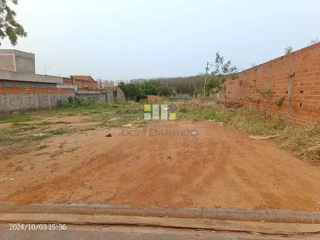 Terreno com 250m², à venda, no bairro Parque Orestes Ôngaro em Hortolândia
