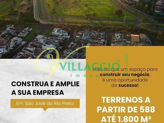 Terreno com 588m², à venda, no bairro Parque Residencial Damha em São José do Rio Preto