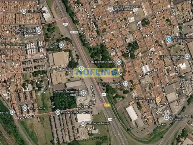 Terreno com 4256m², à venda, no bairro Chácara Lusa em Rio Claro