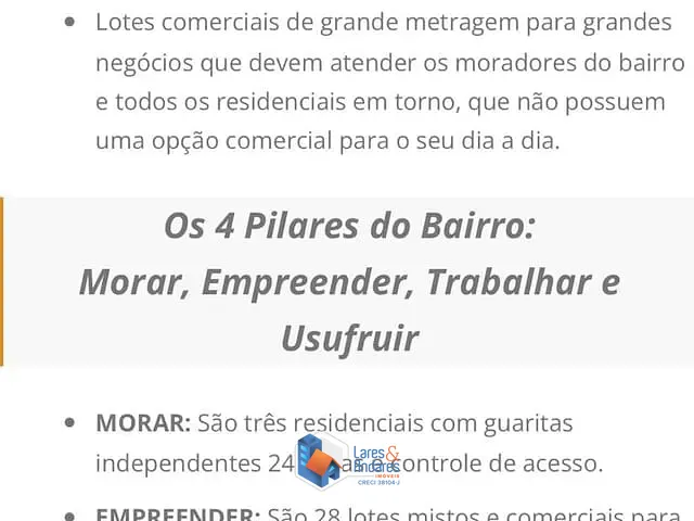 Terreno com 335m² 1 quarto e 1 banheiro, à venda, no bairro Quintas de São José em Ribeirão Preto