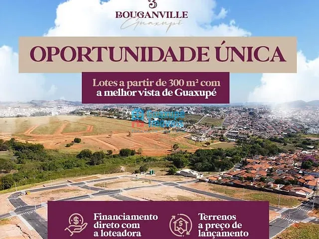 Terreno com 300m², à venda, no bairro Nossa Senhora das Dores em Guaxupé