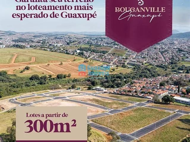 Terreno com 300m², à venda, no bairro Nossa Senhora das Dores em Guaxupé