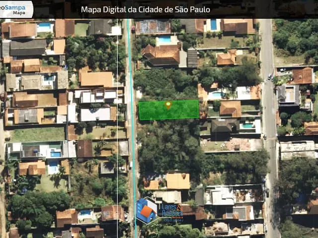 Terreno com 504m² 1 quarto e 1 banheiro, à venda, no bairro Parque do Terceiro Lago em São Paulo