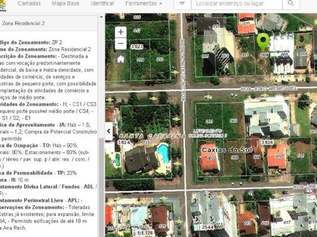 Terreno com 378m², à venda, no bairro Santa Catarina em Caxias do Sul