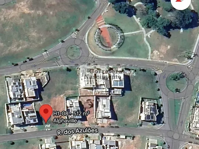 Terreno com 513m², à venda, no bairro Condomínio Residencial Alphaville em São José dos Campos
