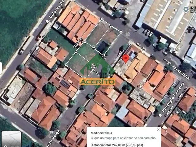 Terreno com 250m², à venda, no bairro Vila Industrial em Araçatuba